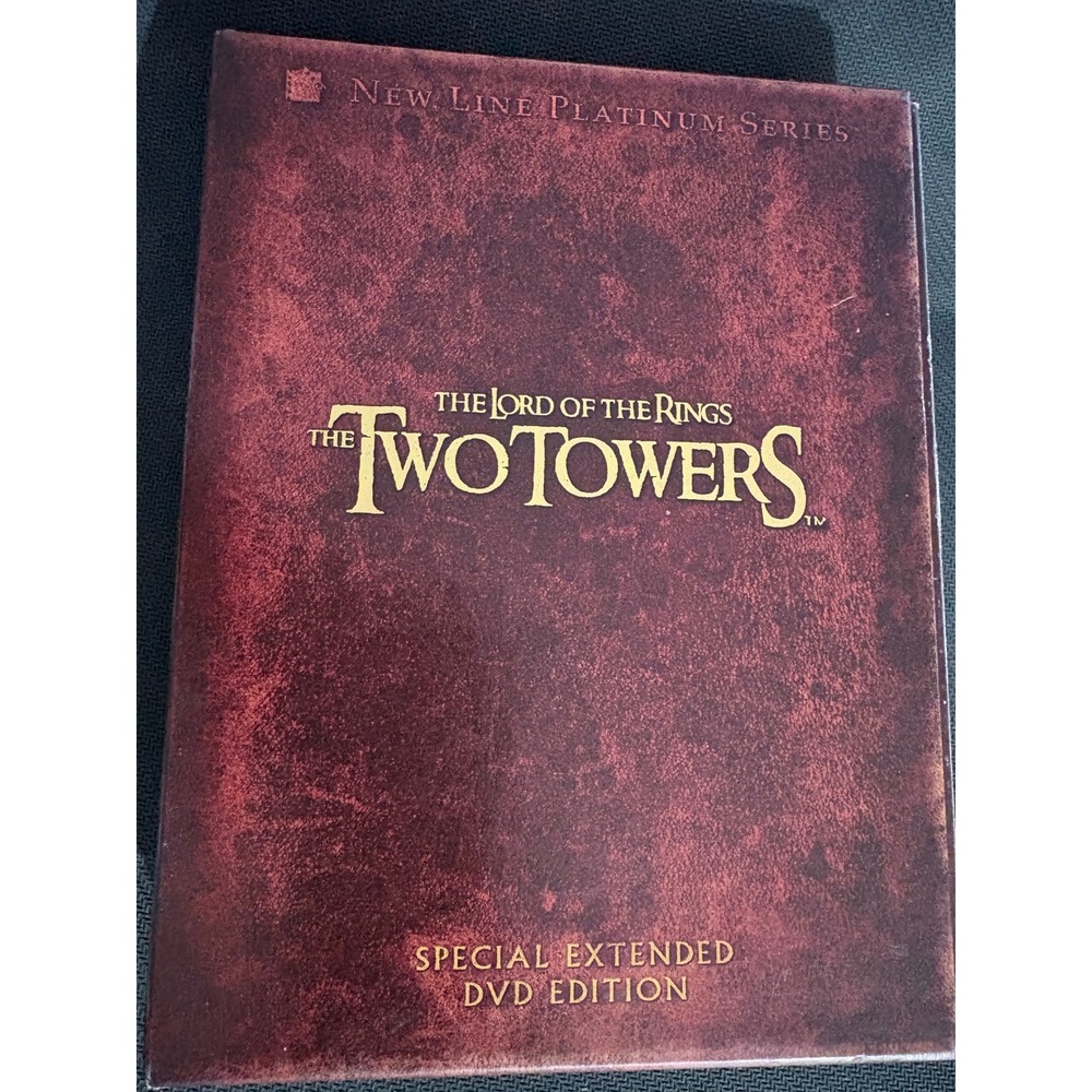 Lord of the Rings The Two Towers Special Extended DVD Edition 4-Disc Box Set